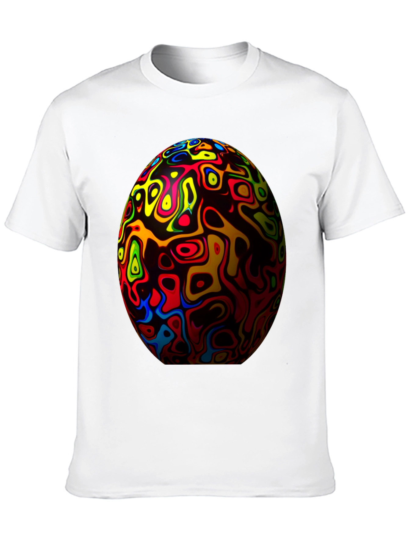 Abstract Sphere Graphic Tee - Unique Design