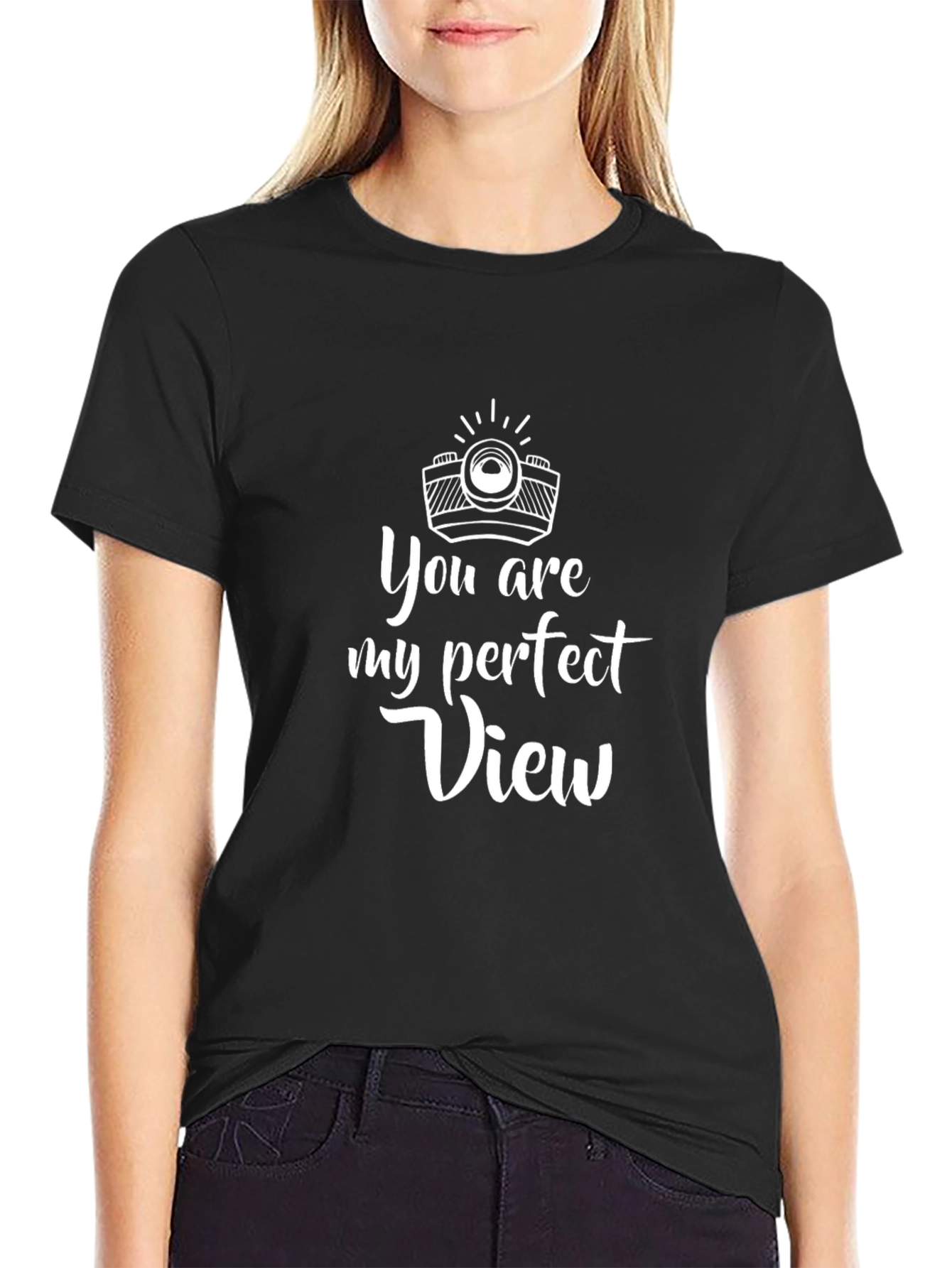 Perfect View Graphic Tee - Soft Cotton Blend