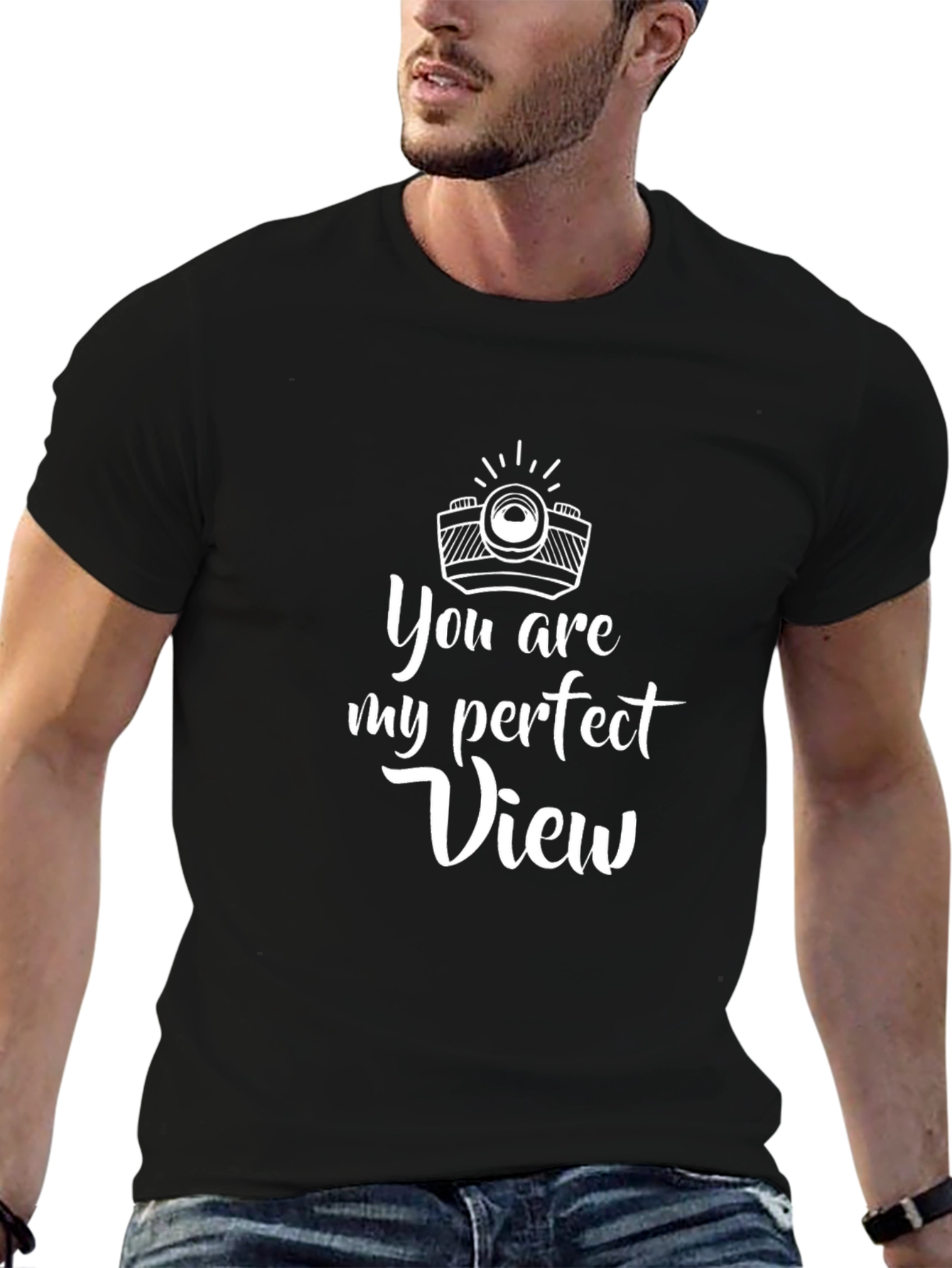 Perfect View Graphic Tee - Soft Cotton Blend