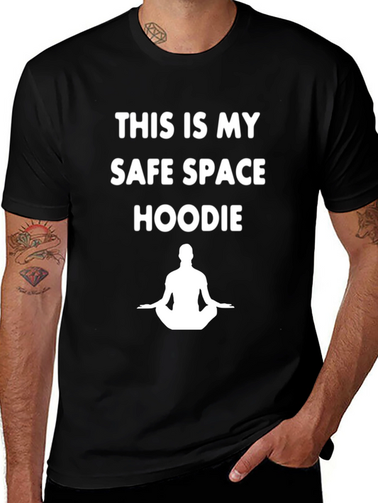 Safe Space T-Shirt - Meditating Man Tee