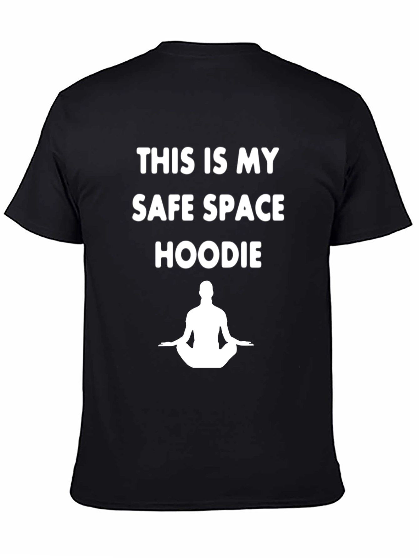 Safe Space T-Shirt - Meditating Man Tee