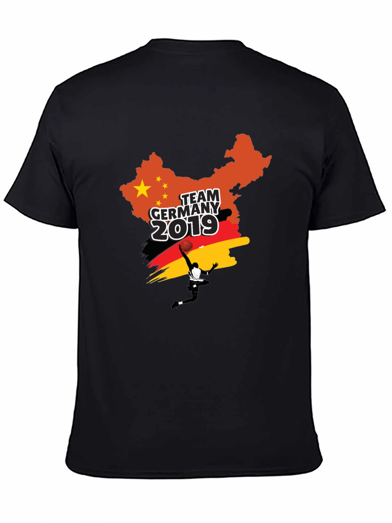 Team Germany 2019 Basketball Graphic T-Shirt