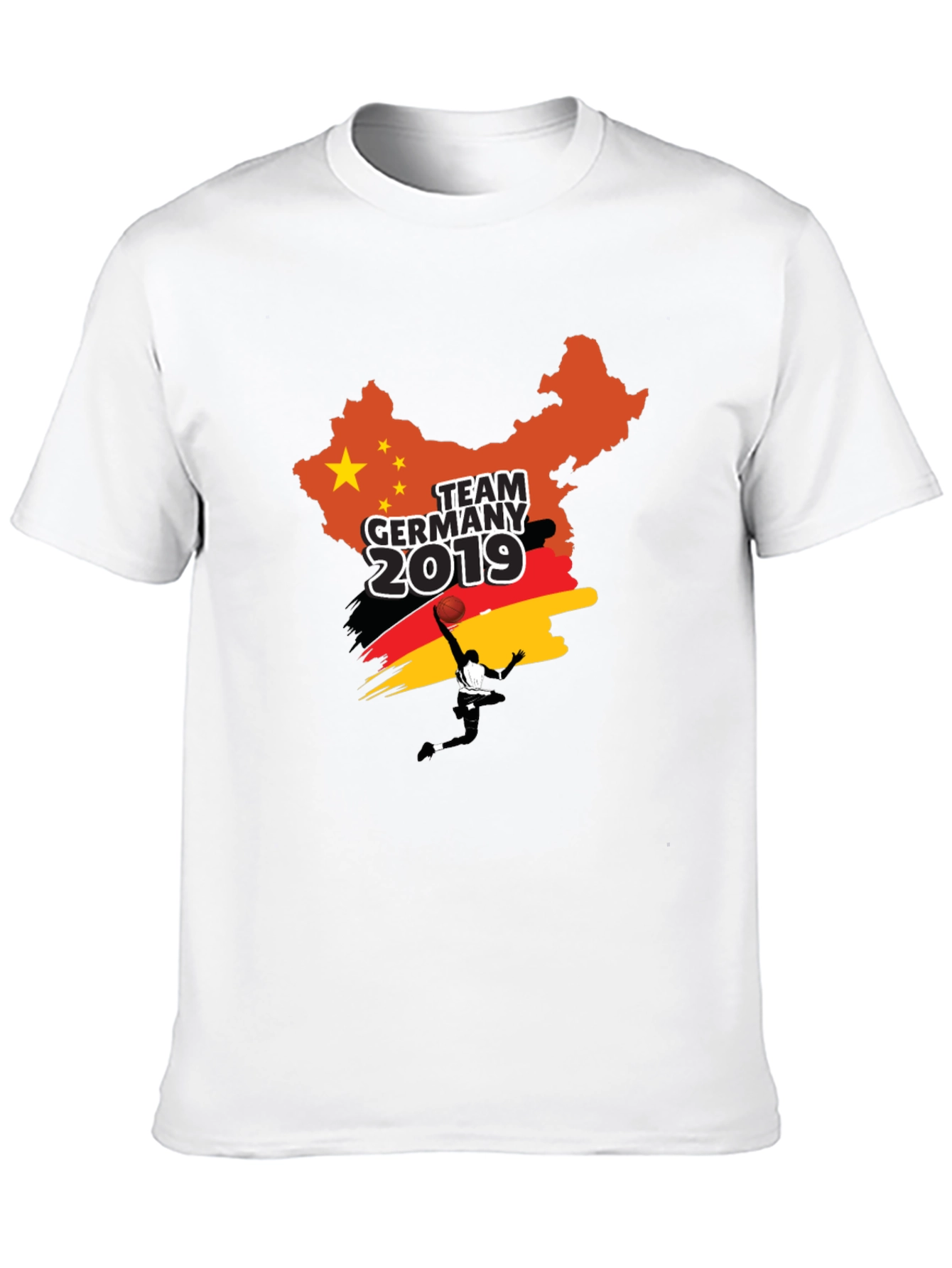 Team Germany 2019 Basketball Graphic T-Shirt