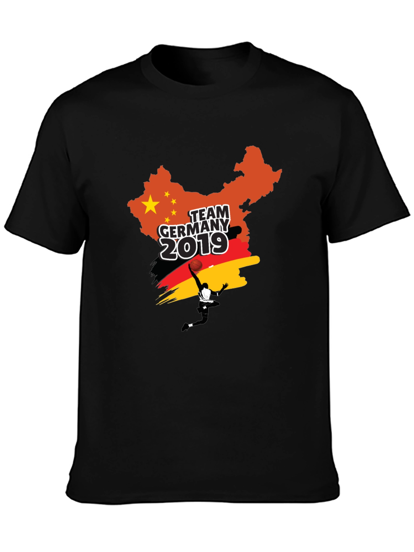 Team Germany 2019 Basketball Graphic T-Shirt