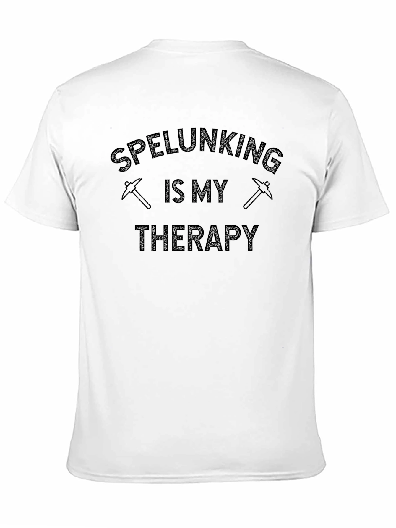 Speleology T-Shirt - Caving is My Therapy Tee