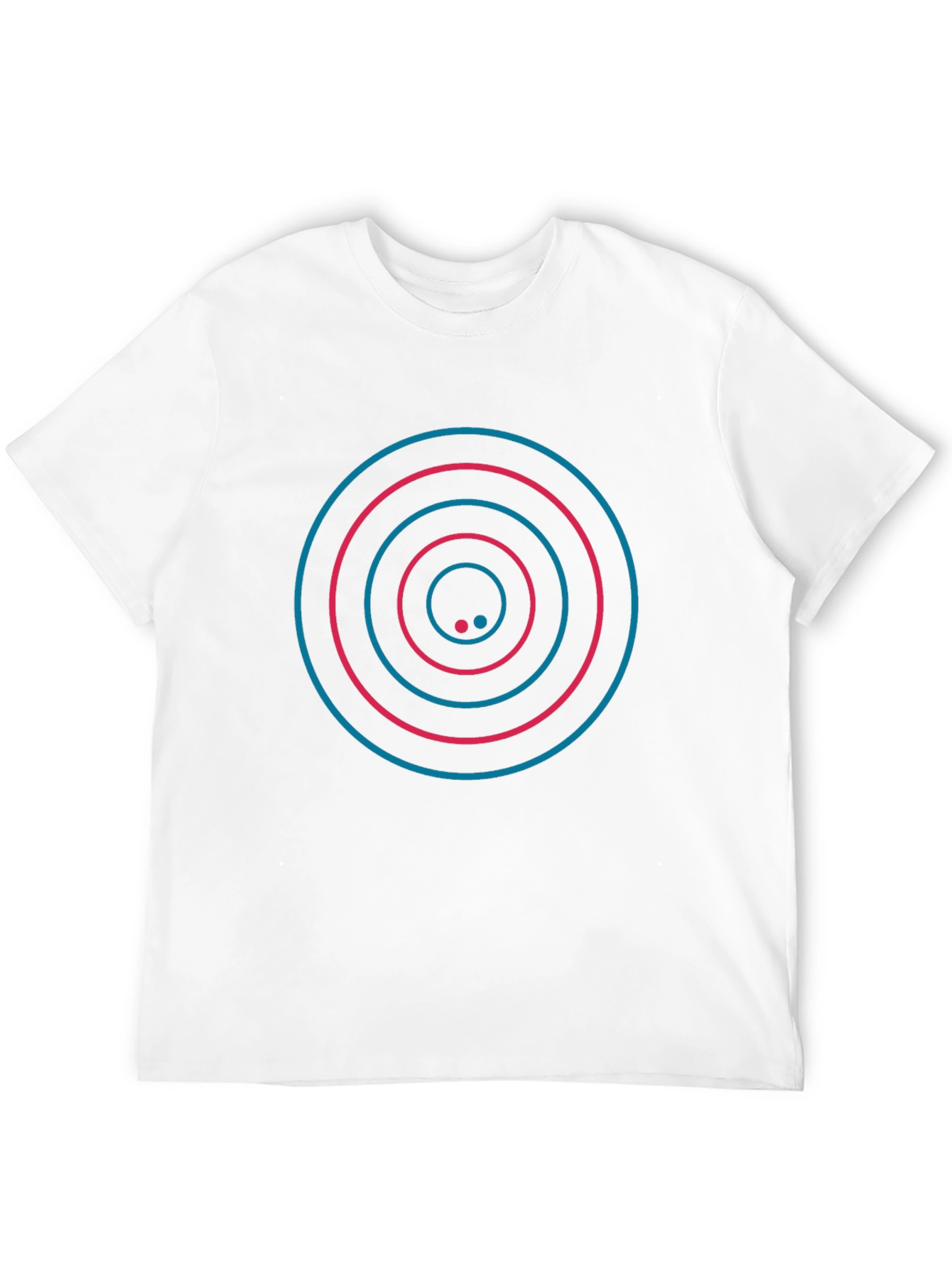 Modern Geometric Circle T-Shirt