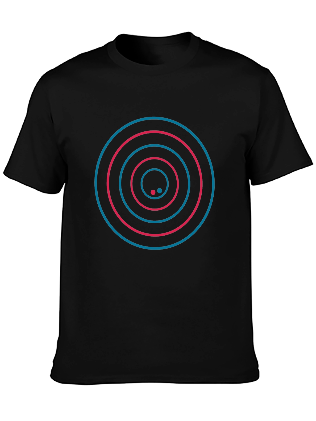 Modern Geometric Circle T-Shirt