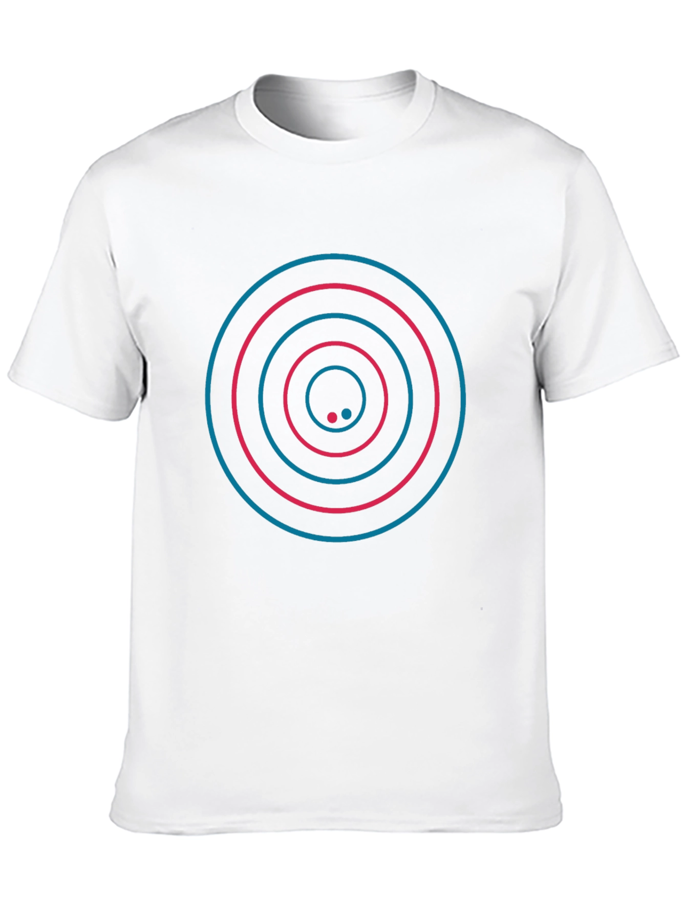 Modern Geometric Circle T-Shirt