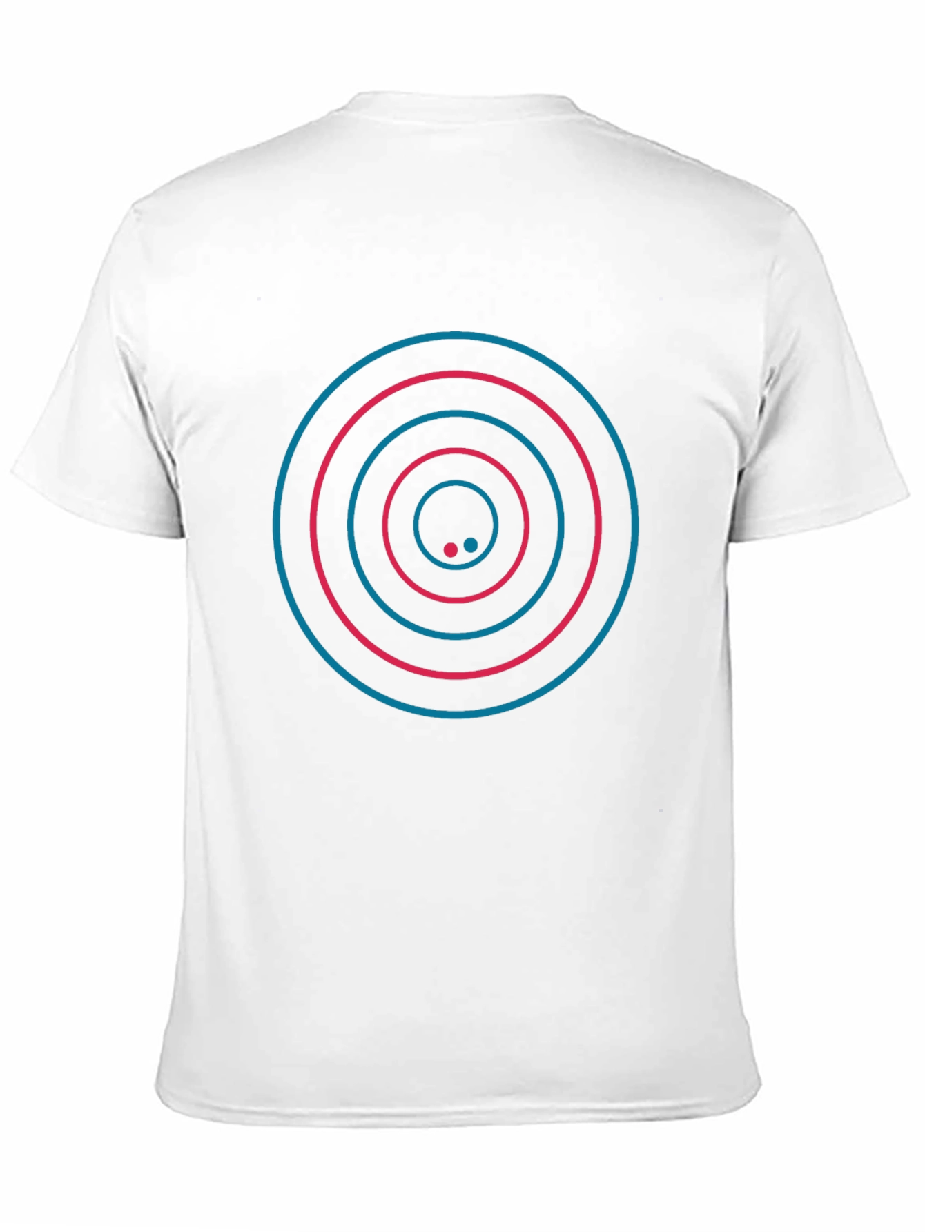 Modern Geometric Circle T-Shirt