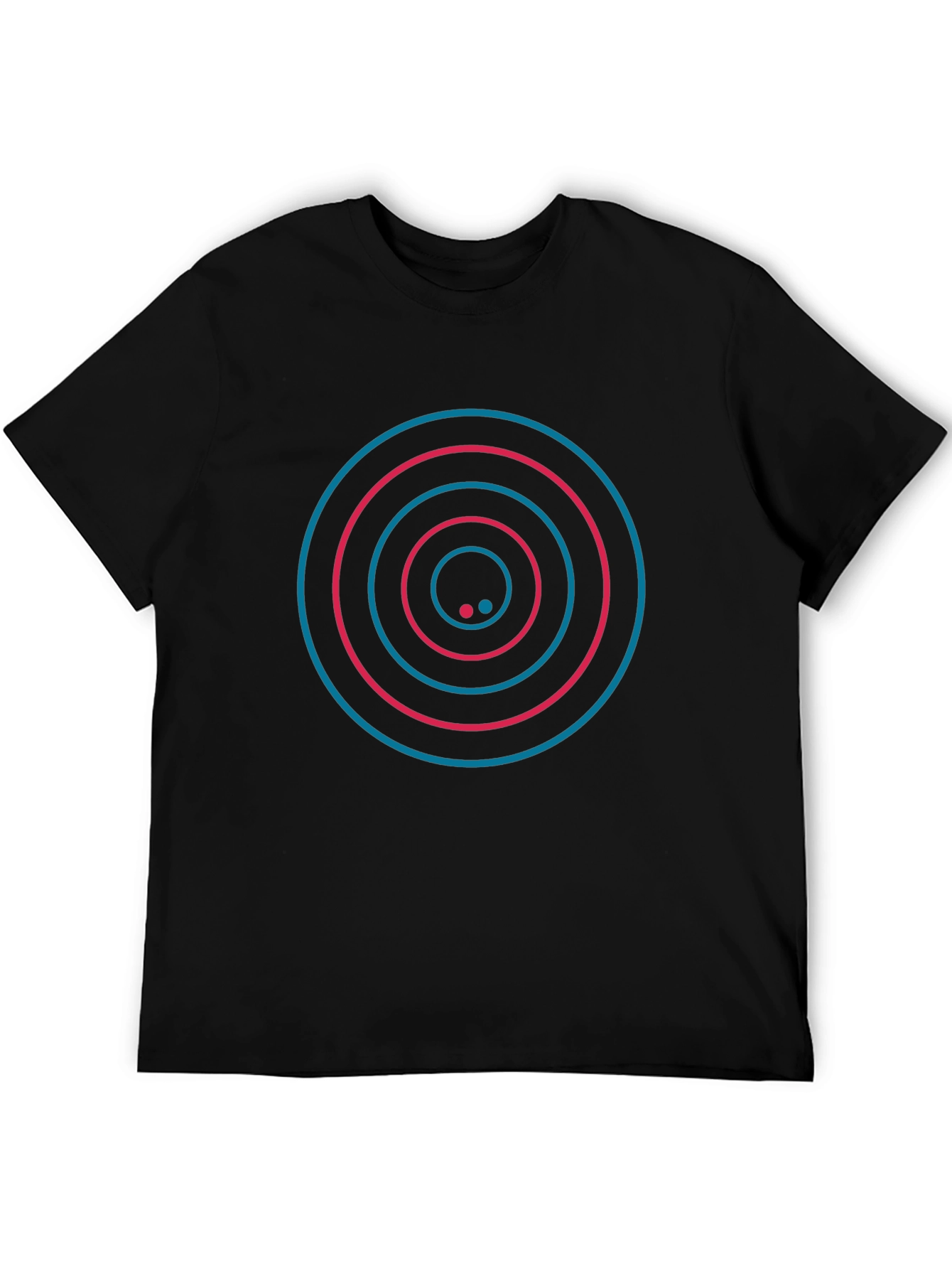 Modern Geometric Circle T-Shirt