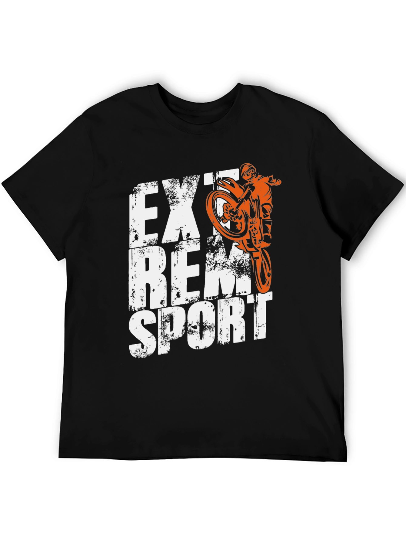 Extreme Sport Motorcycle Graphic T-Shirt