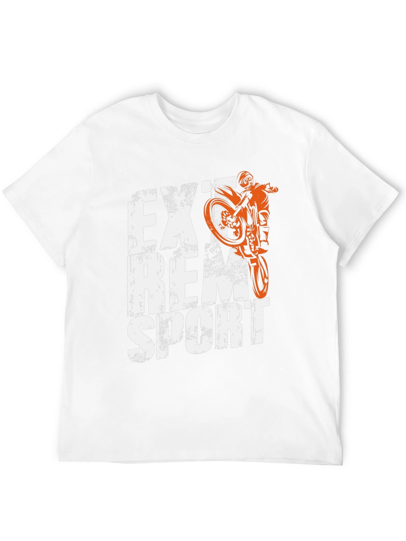 Extreme Sport Motorcycle Graphic T-Shirt