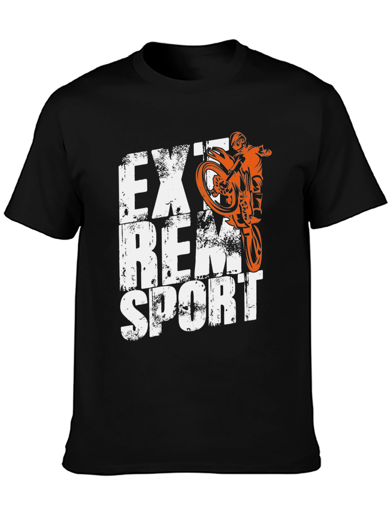 Extreme Sport Motorcycle Graphic T-Shirt
