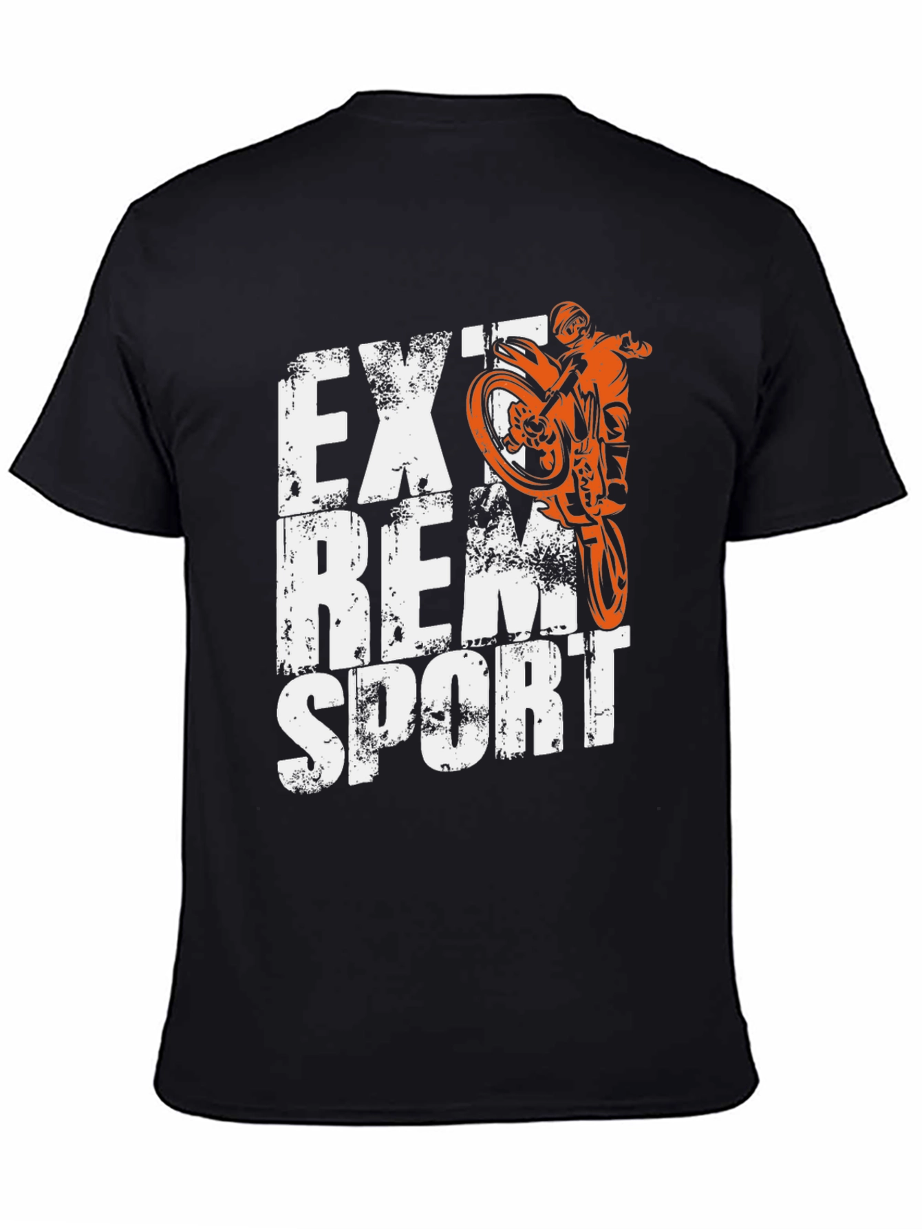 Extreme Sport Motorcycle Graphic T-Shirt