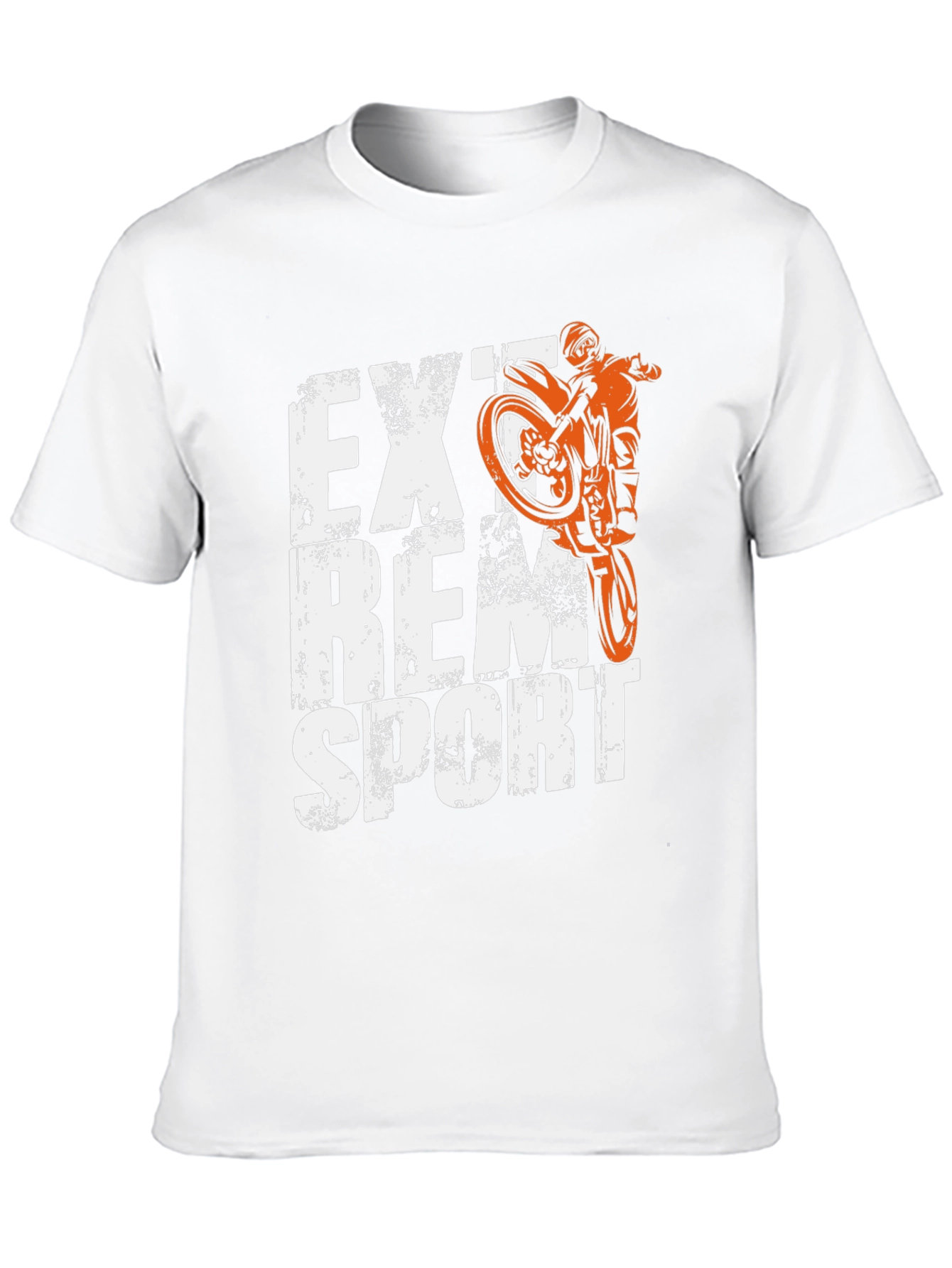 Extreme Sport Motorcycle Graphic T-Shirt