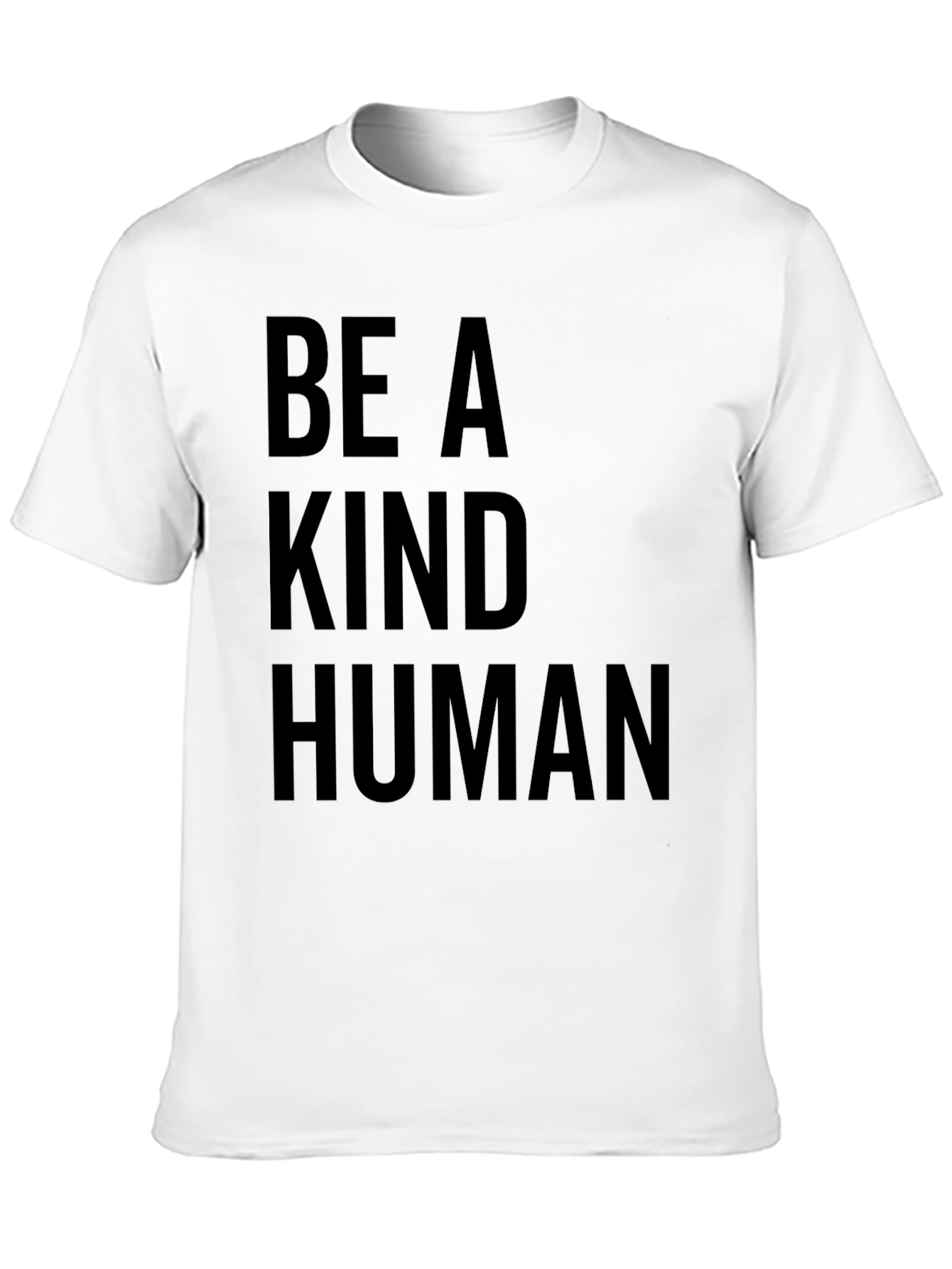 Be A Kind Human Black T-Shirt