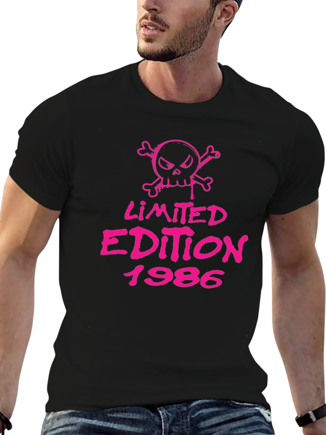 Limited Edition 1986 Graphic Tee - Black