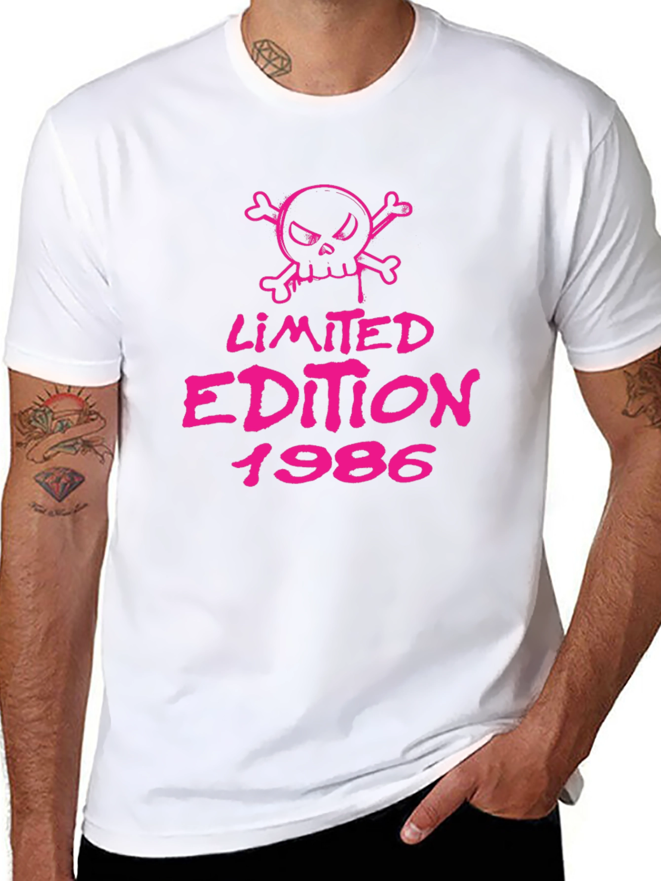 Limited Edition 1986 Graphic Tee - Black