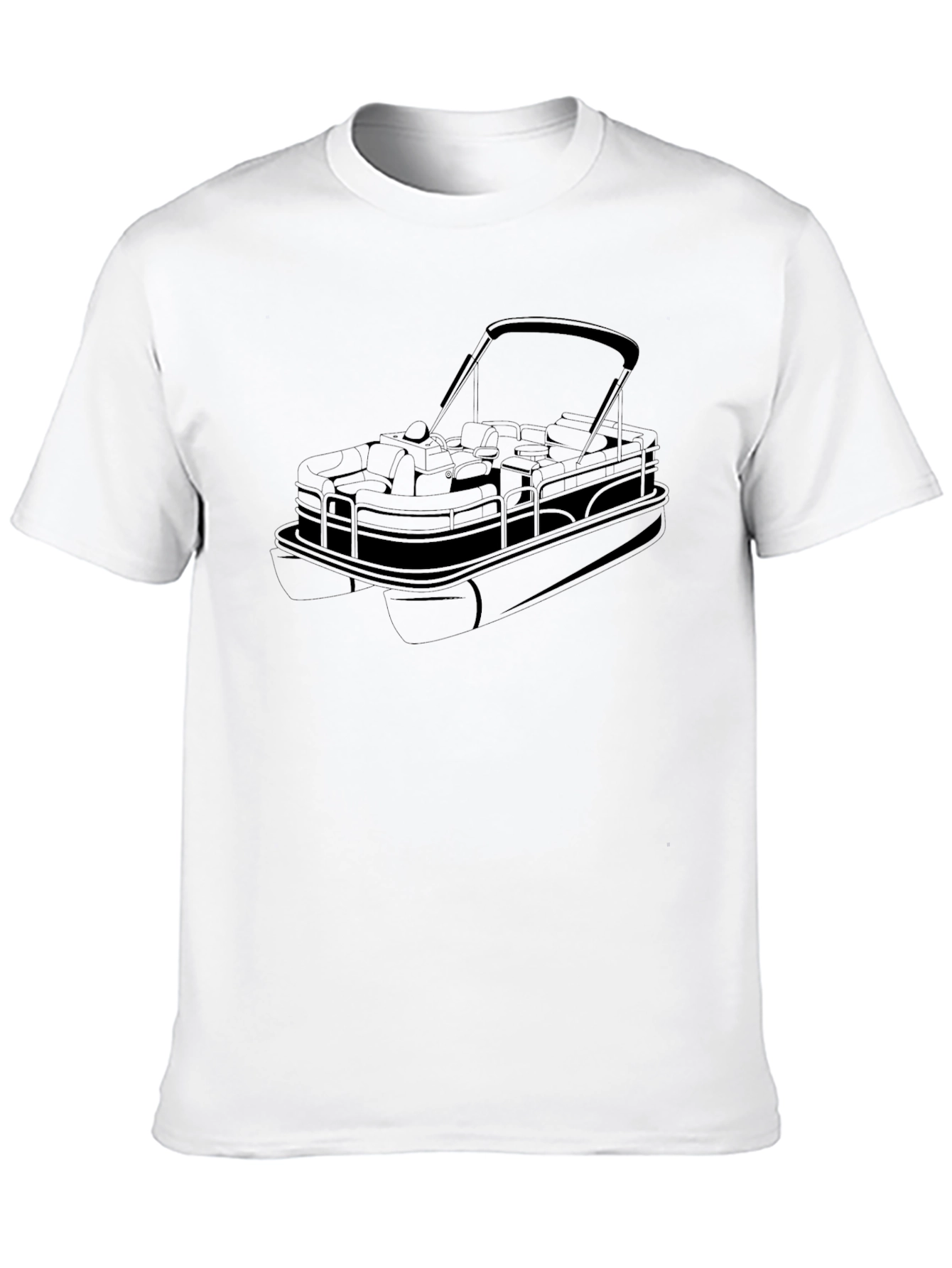 Pontoon Boat Graphic T-Shirt - Boating Life