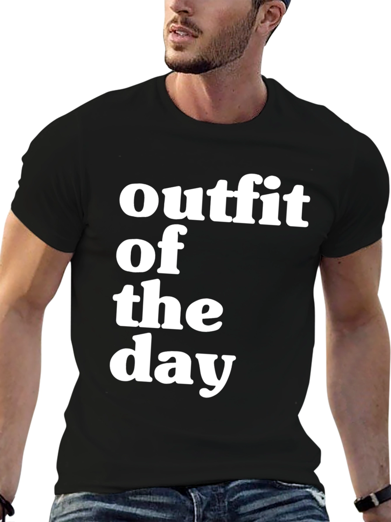 Outfit of the Day Black T-Shirt