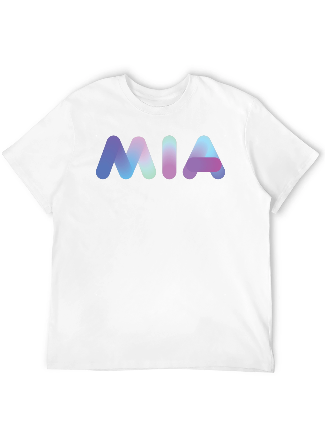 MIA Gradient Graphic Black T-Shirt