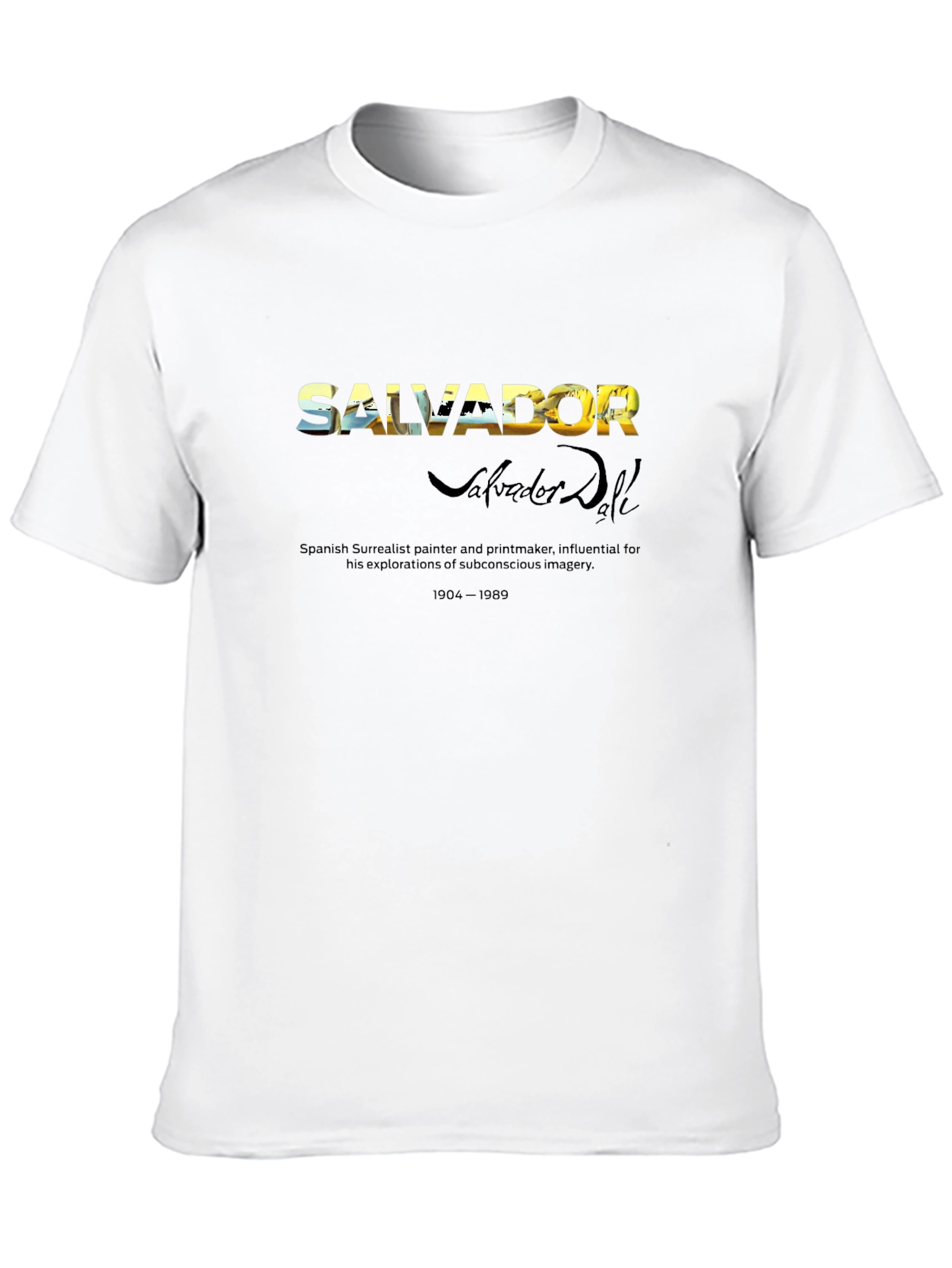 Salvador Dali Surrealist Graphic Tee