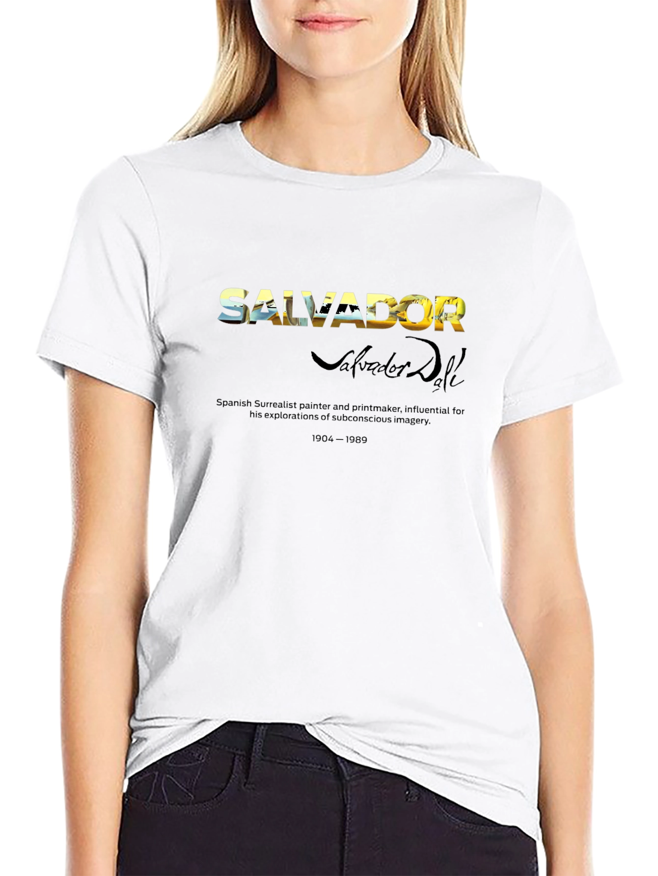 Salvador Dali Surrealist Graphic Tee