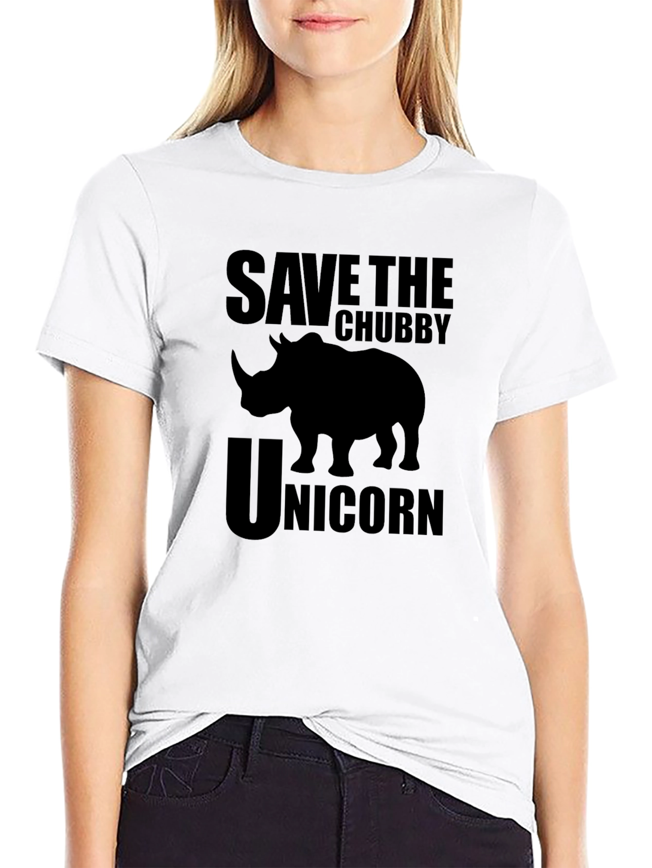 Save the Chubby Unicorn T-Shirt