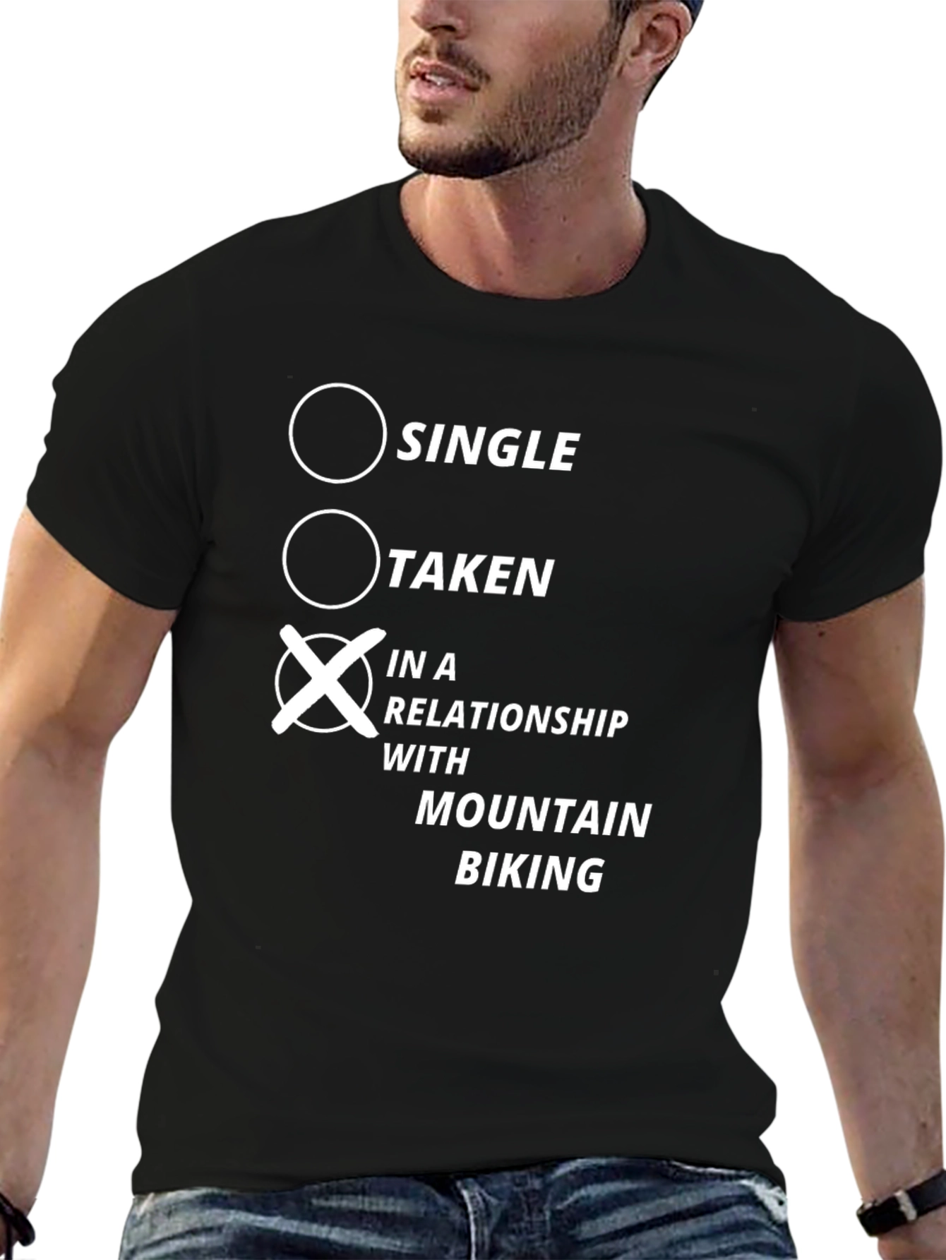 Mountain Biking Relationship T-Shirt