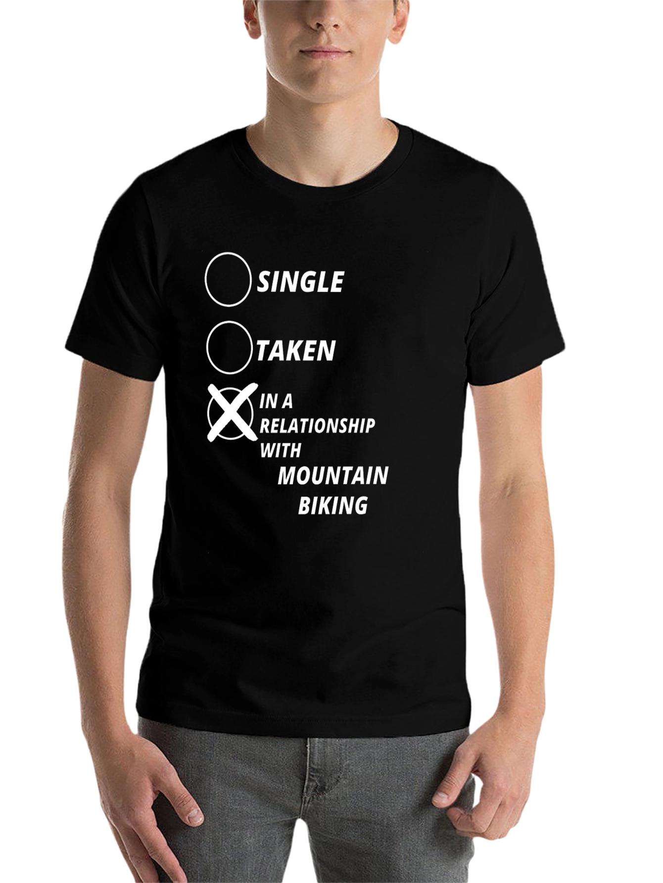 Mountain Biking Relationship T-Shirt