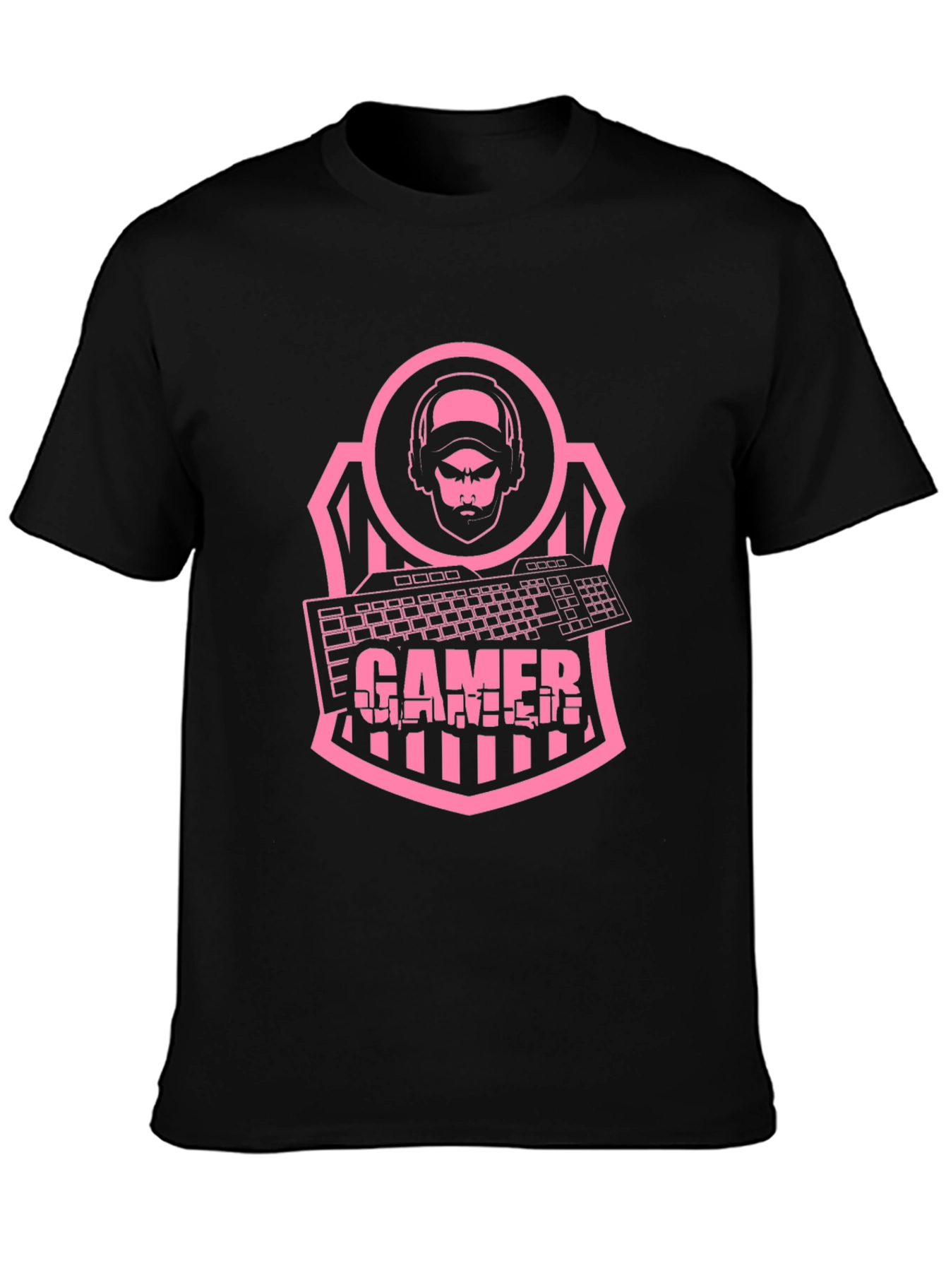 Gamer Graphic Tee - Cool Gamer Design!