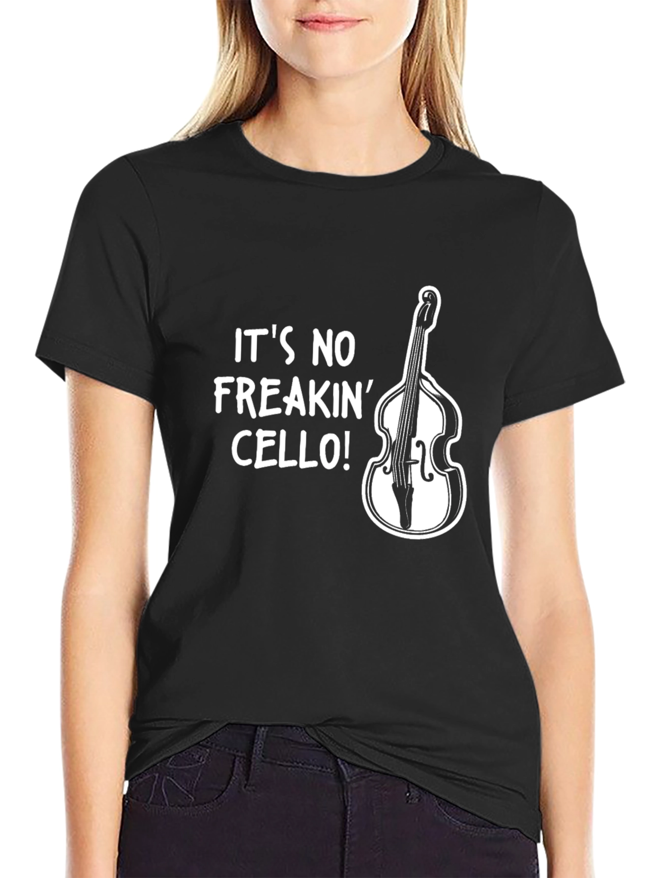 Its No Freakin Cello! Bass Player T-Shirt