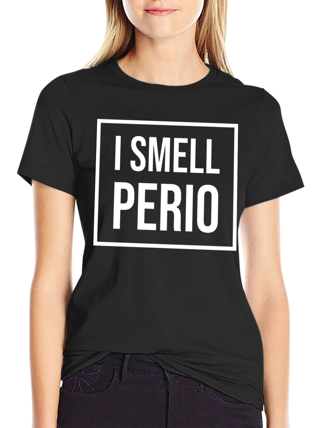 I Smell Perio Graphic Tee - Black
