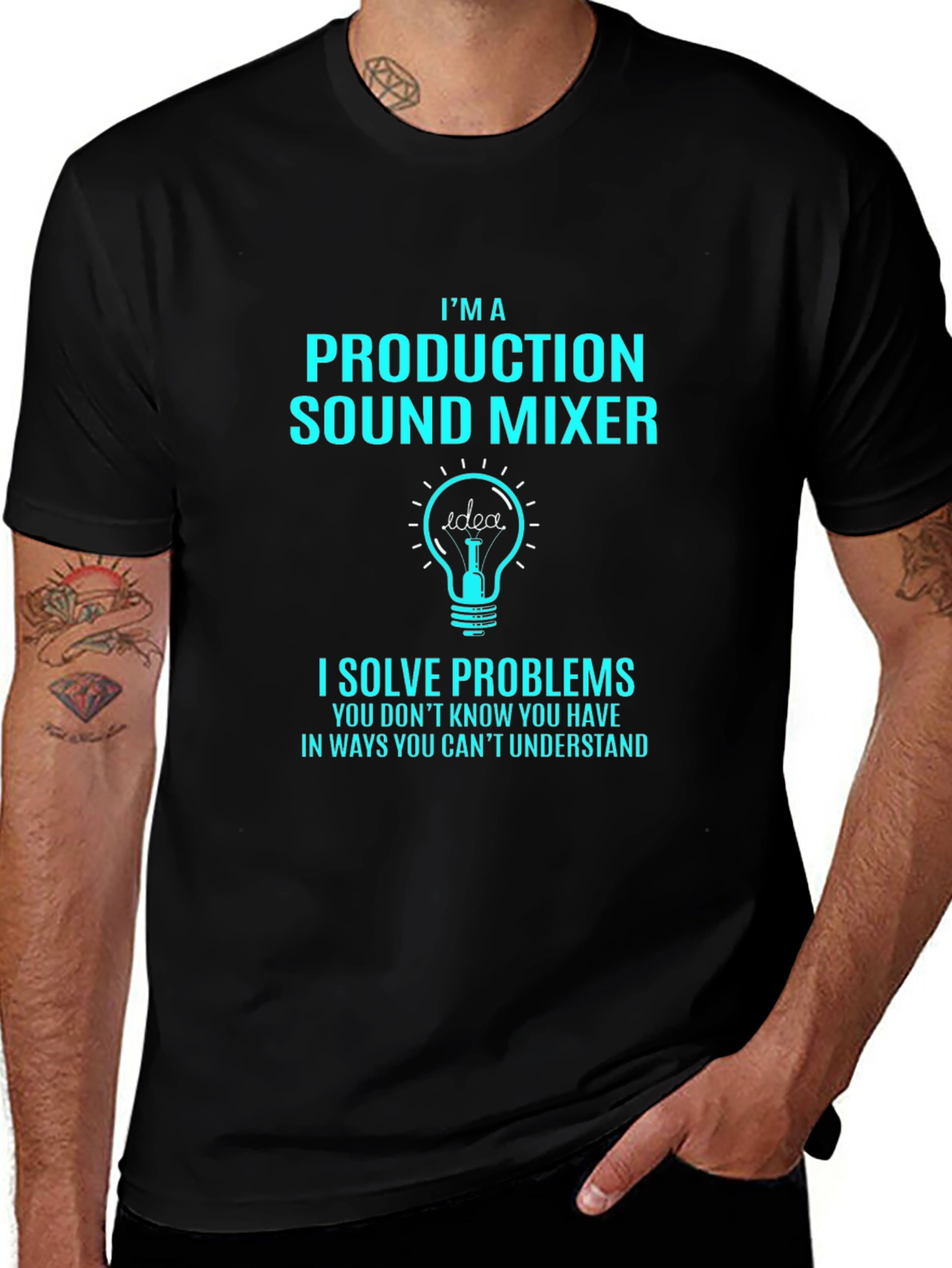 Production Sound Mixer Graphic Tee Shirt