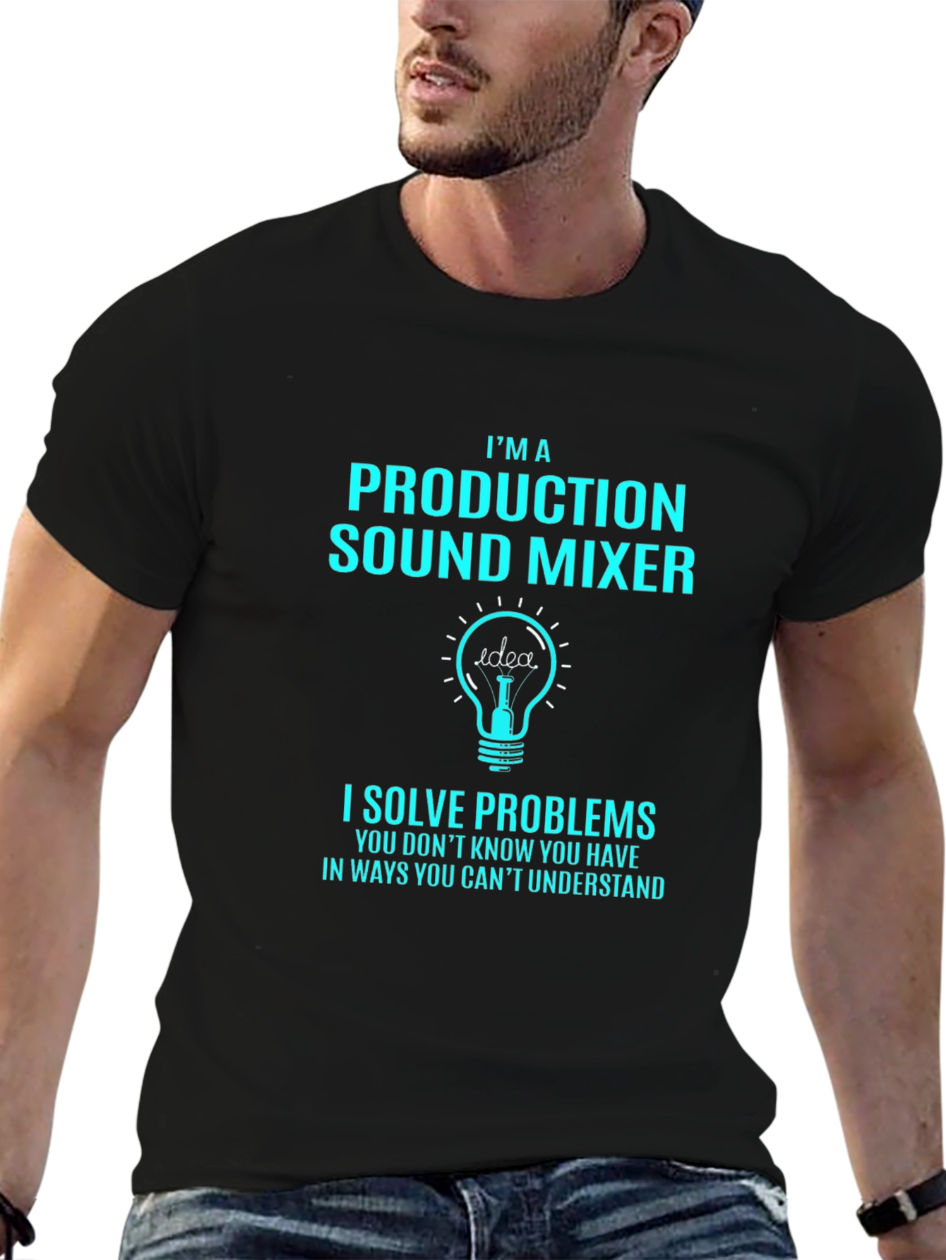 Production Sound Mixer Graphic Tee Shirt
