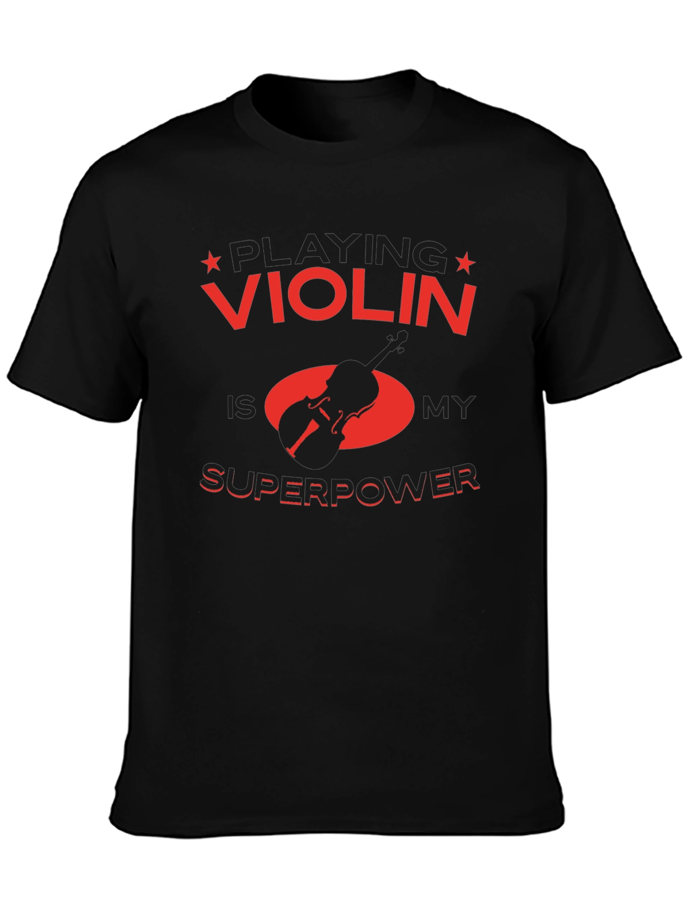 Violin Superpower T-Shirt - Musician Gift