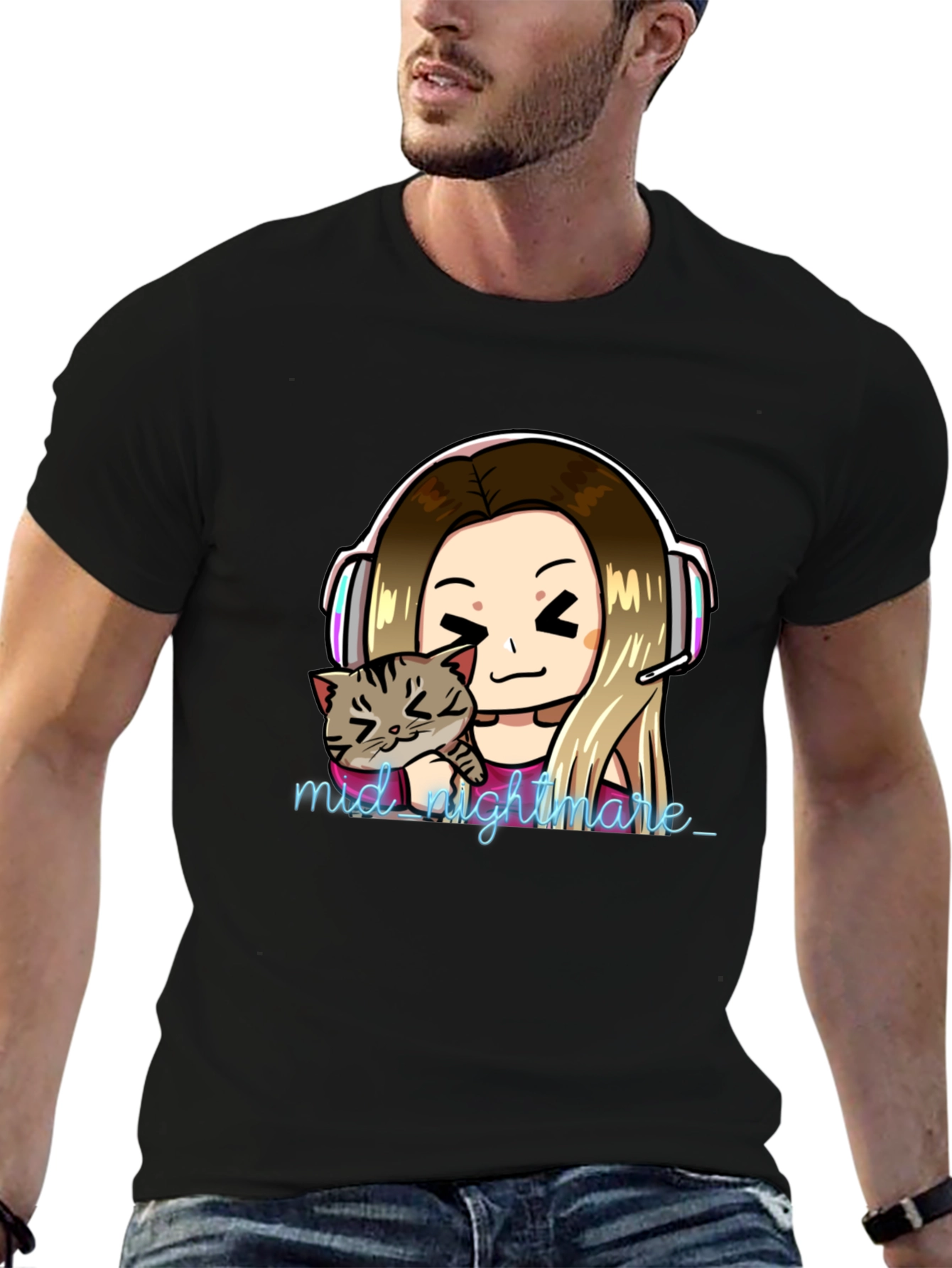 MidNightmare Cartoon T-Shirt