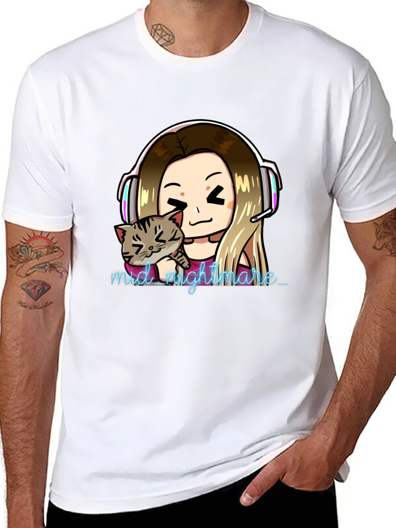 MidNightmare Cartoon T-Shirt