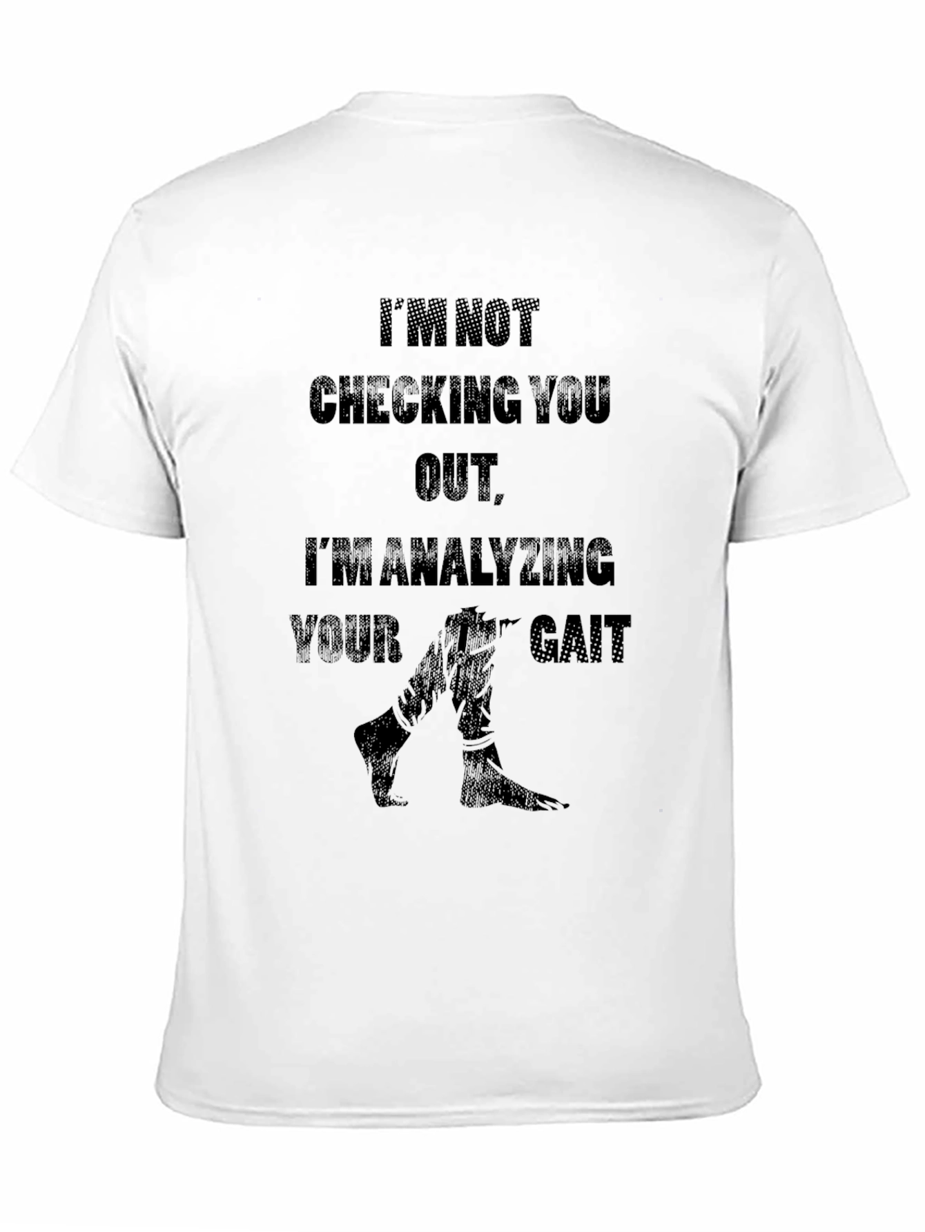 Analyzing Your Gait Mens T-Shirt