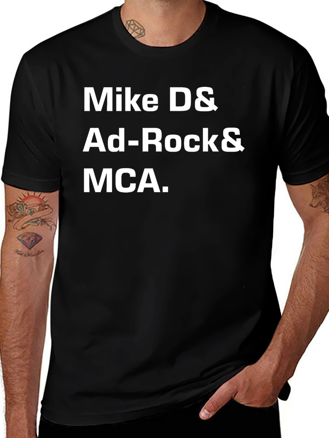 Mike D & Ad-Rock & MCA. T-Shirt