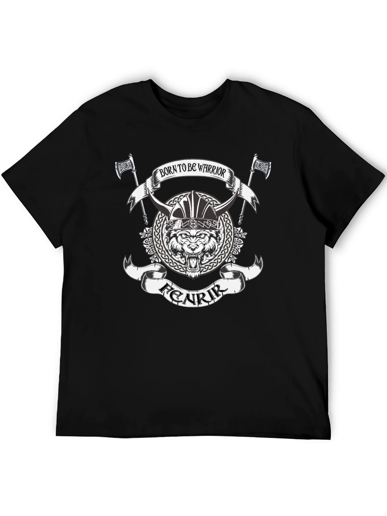 Fenrir Viking Warrior T-Shirt