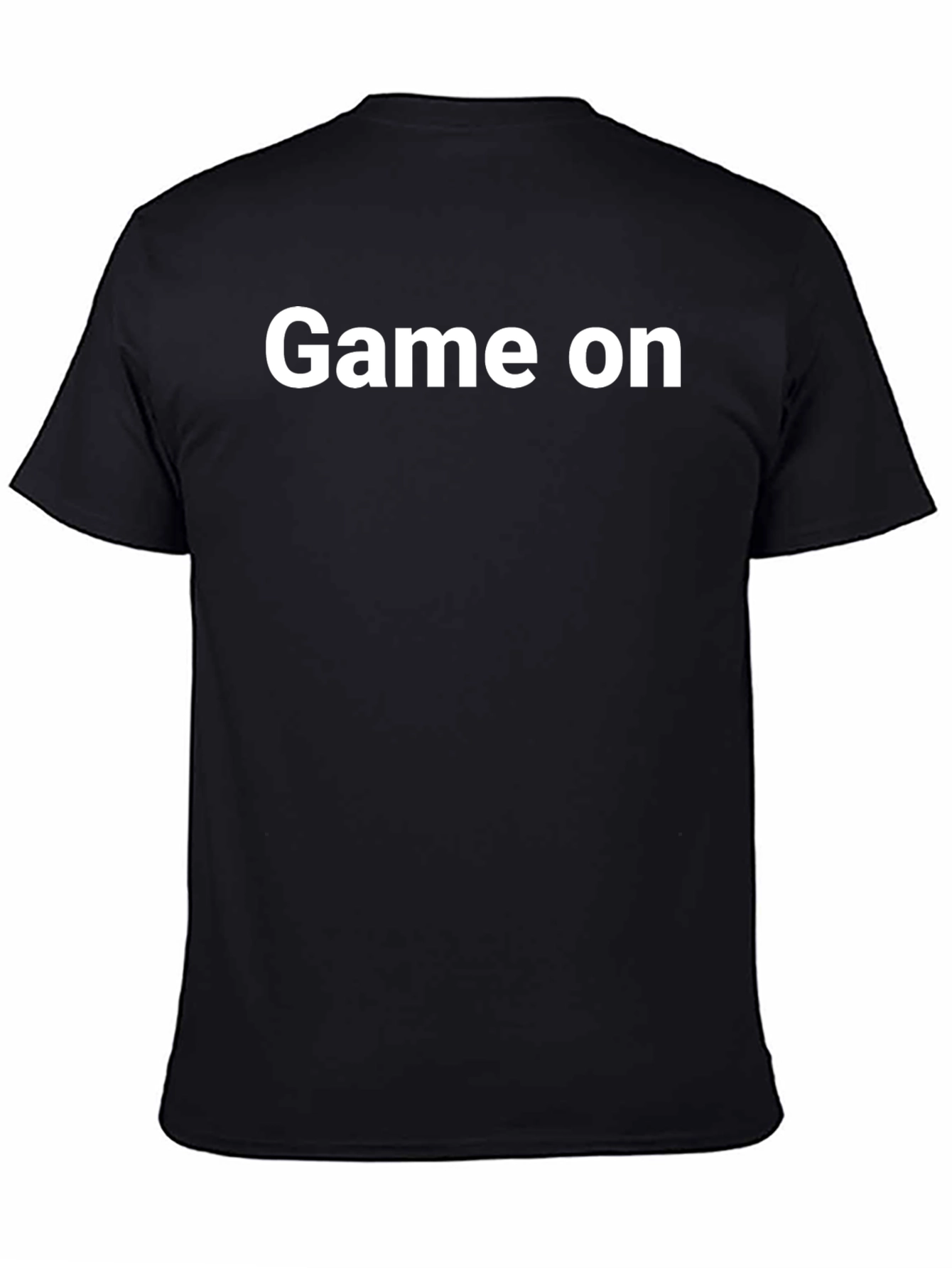 Game On Black T-Shirt