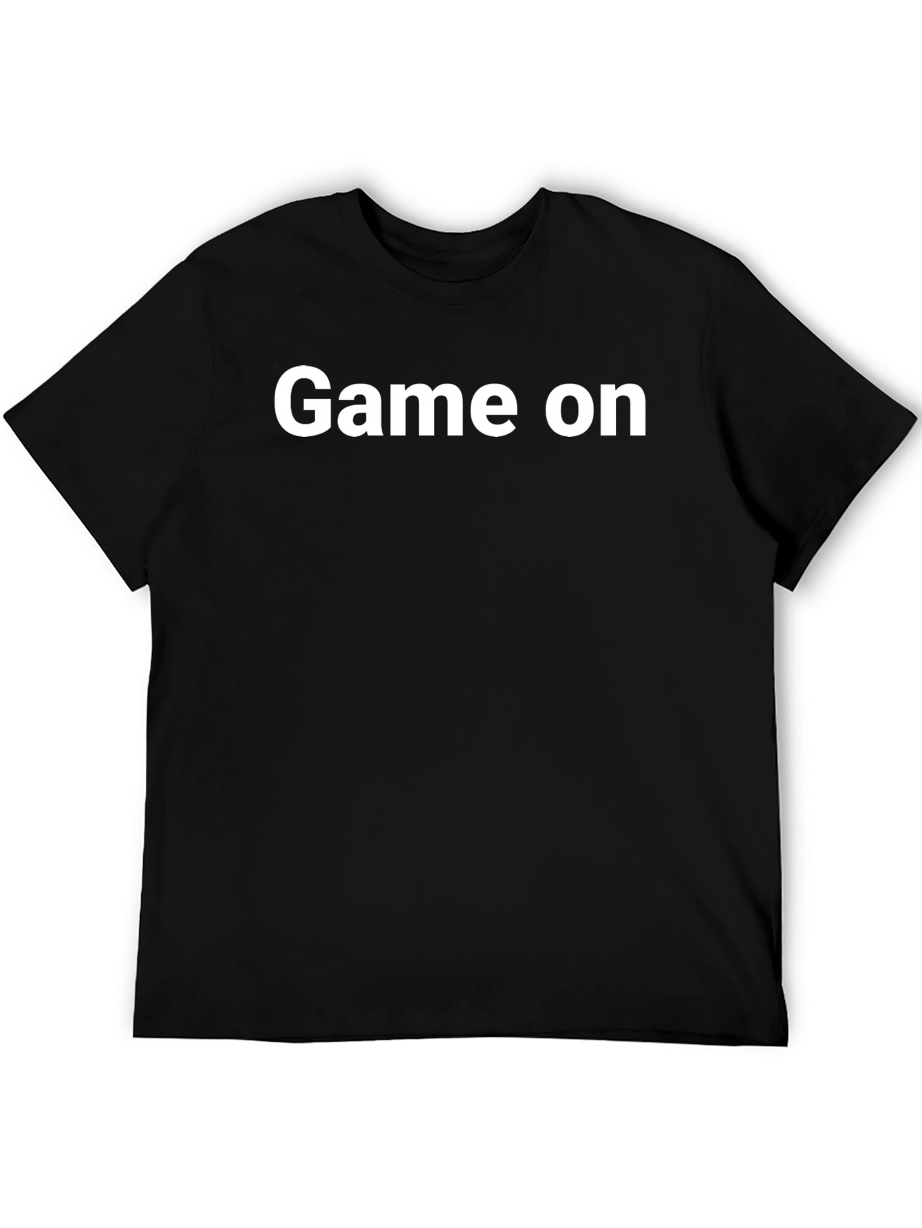 Game On Black T-Shirt