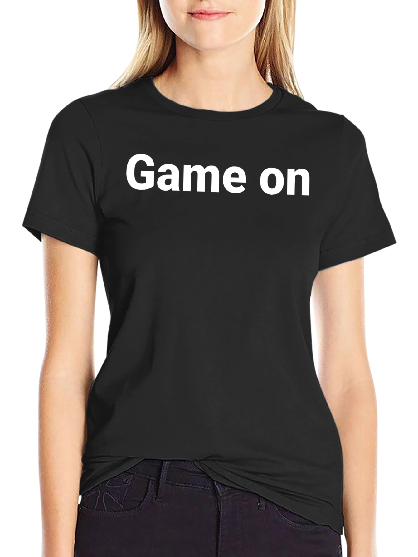 Game On Black T-Shirt