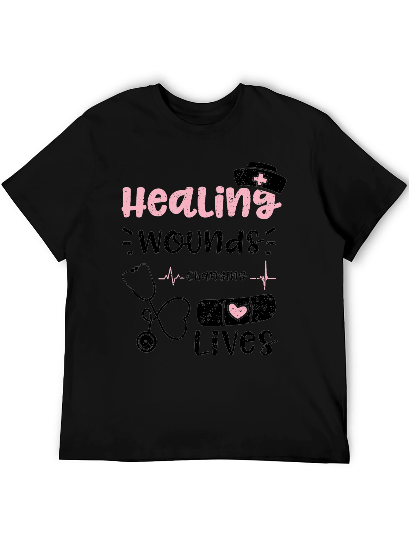 Healing Wounds Changing Lives Nurse T-Shirt
