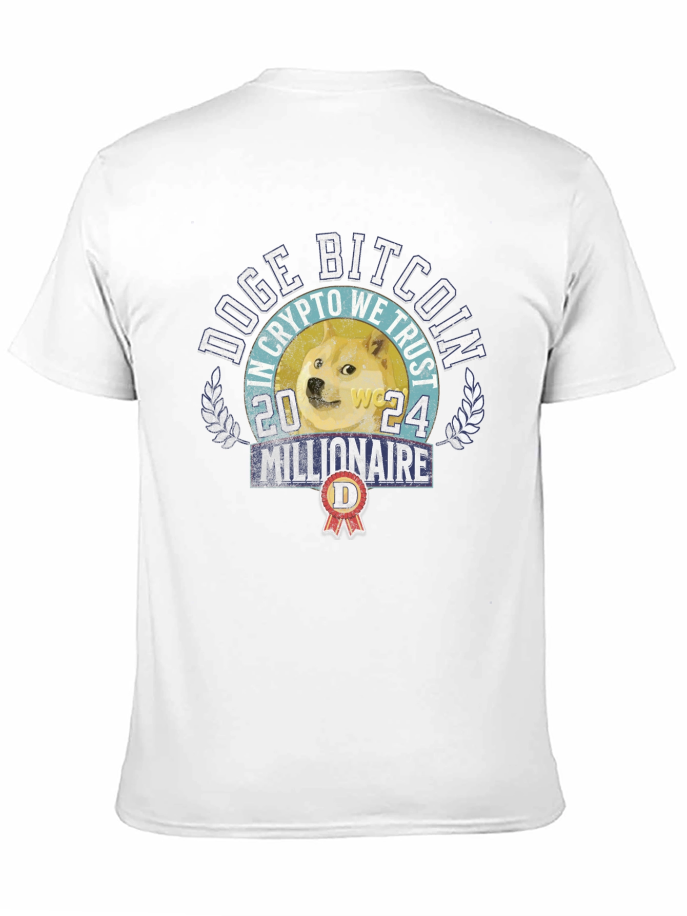 Doge Bitcoin Millionaire 2024 T-Shirt