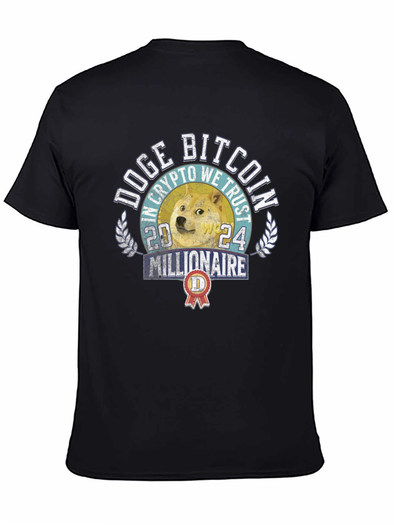 Doge Bitcoin Millionaire 2024 T-Shirt