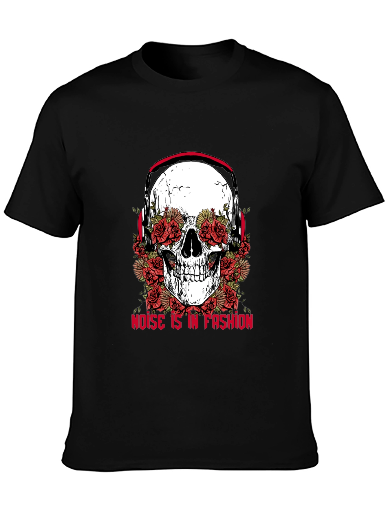 Skull and Roses Graphic Tee