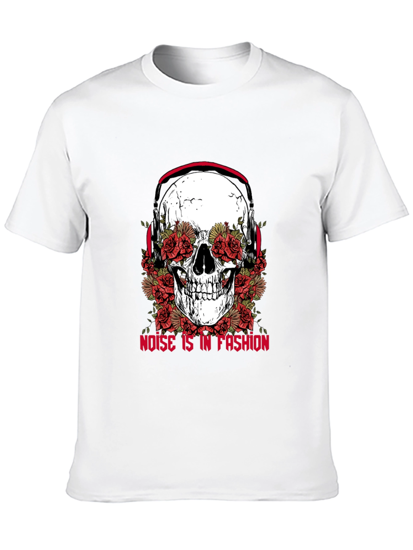 Skull and Roses Graphic Tee