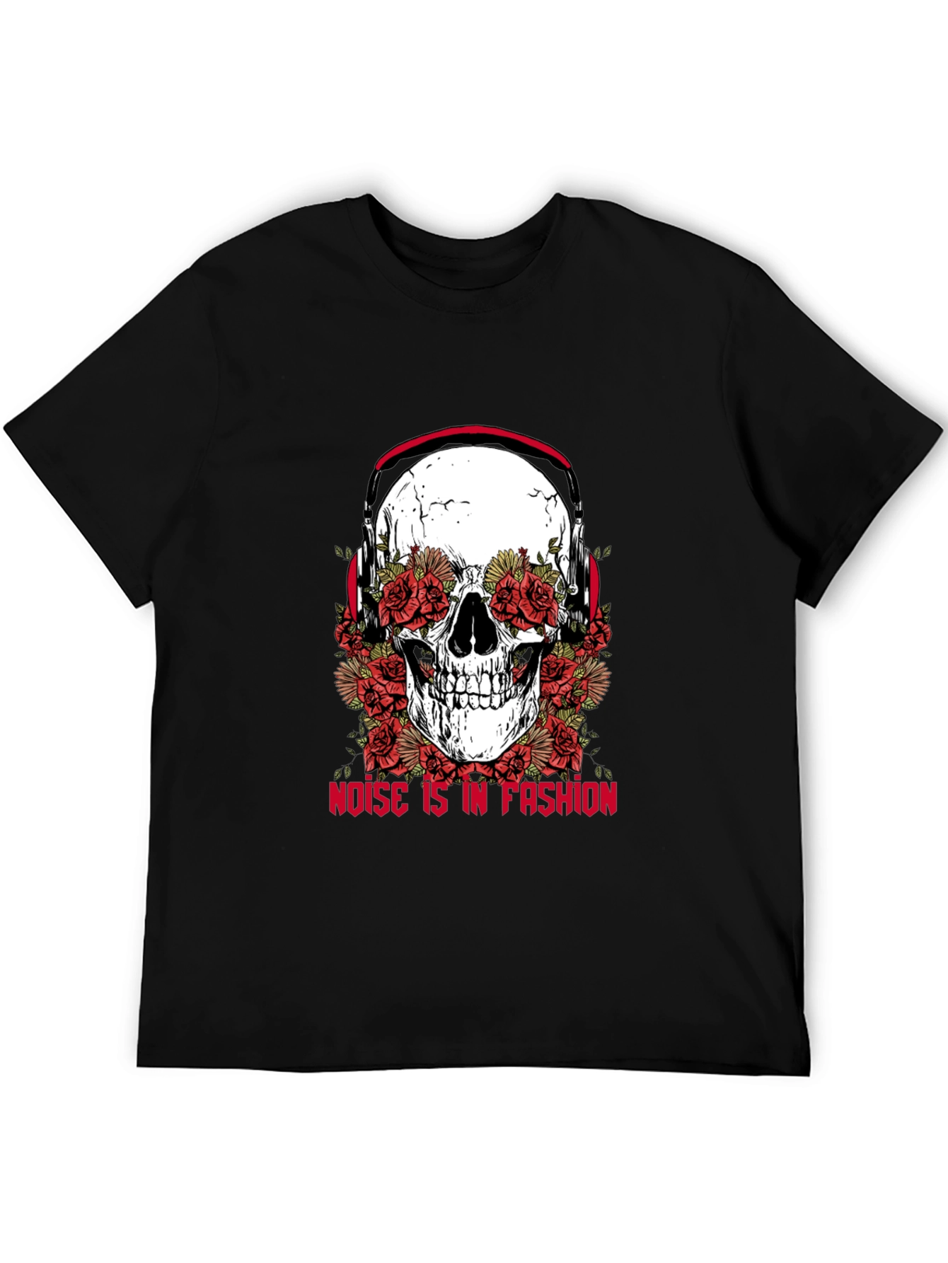 Skull and Roses Graphic Tee